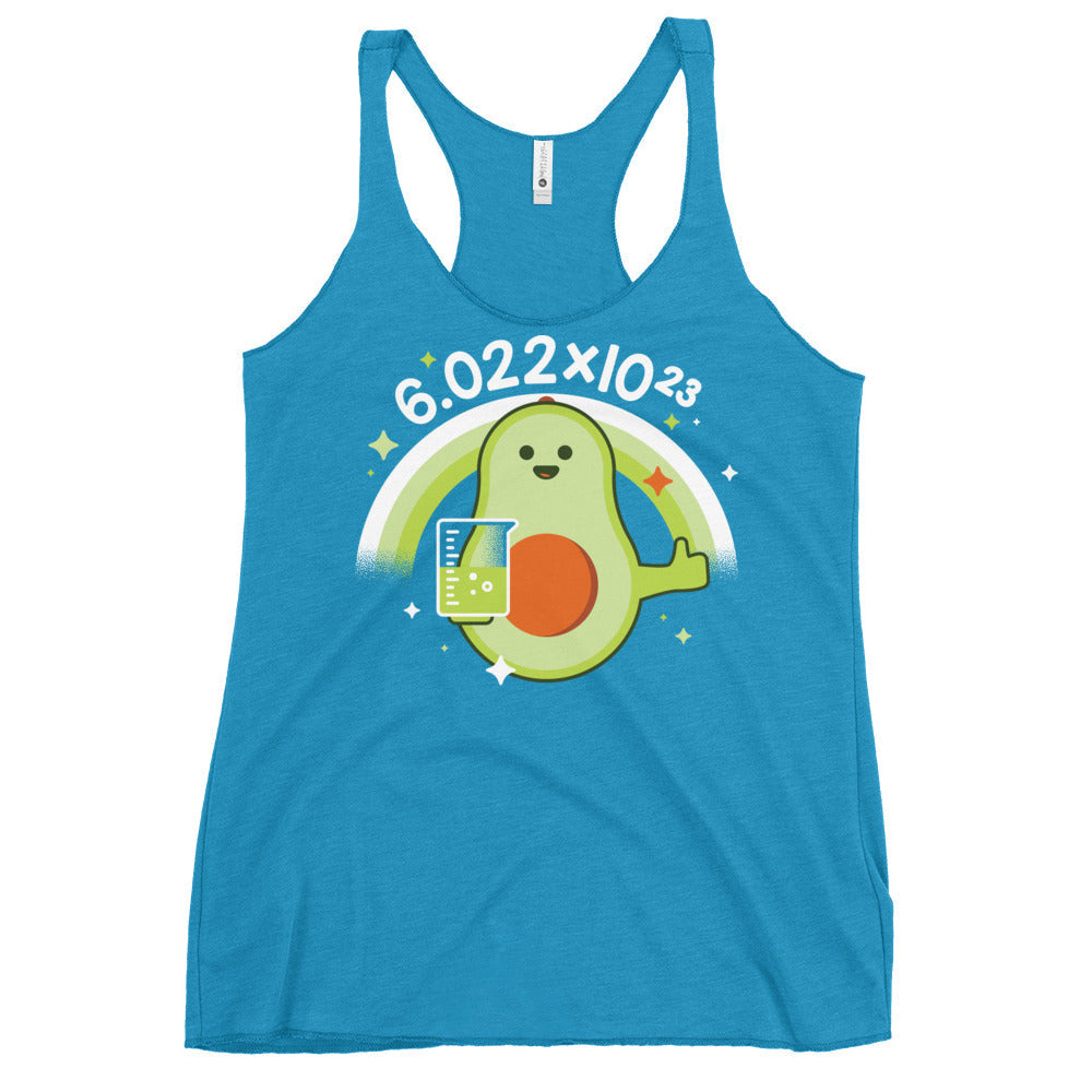 Avogadro's Number Women's Racerback Tank