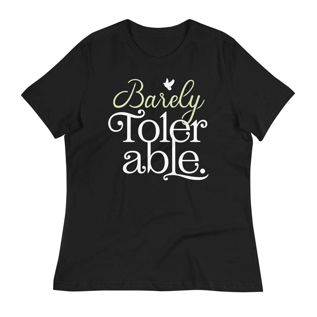 Barely Tolerable Women's Signature Tee product image 3