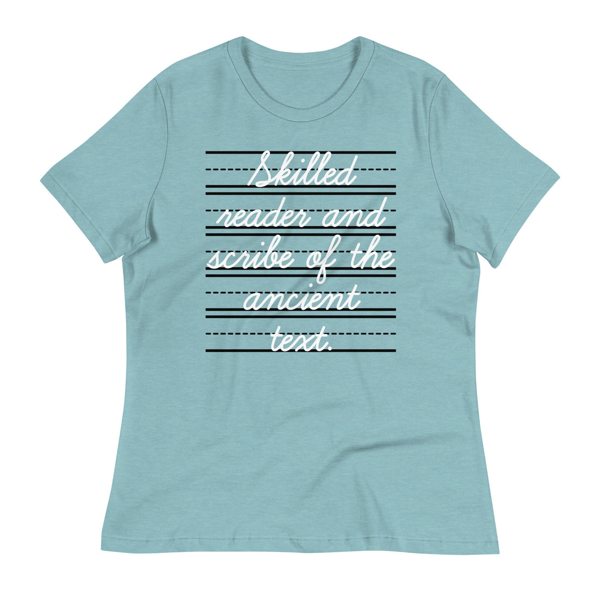 Skilled Reader And Scribe Of The Ancient Text Women's product image 6