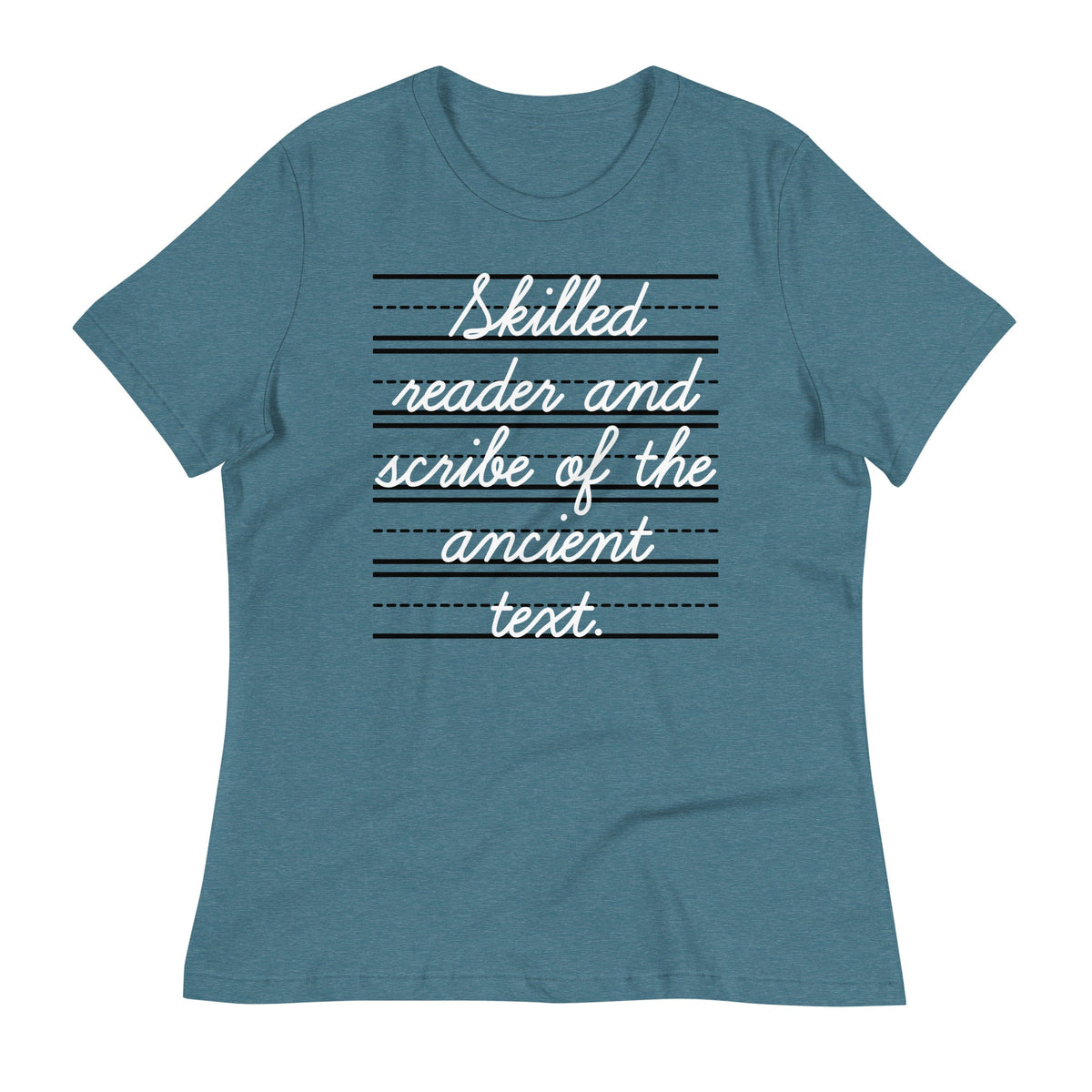Skilled Reader And Scribe Of The Ancient Text Women's product image 1