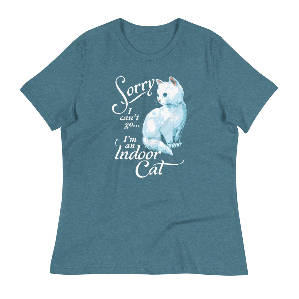 Sorry I Can't Go I'm An Indoor Cat Women's Signature Tee product image 6