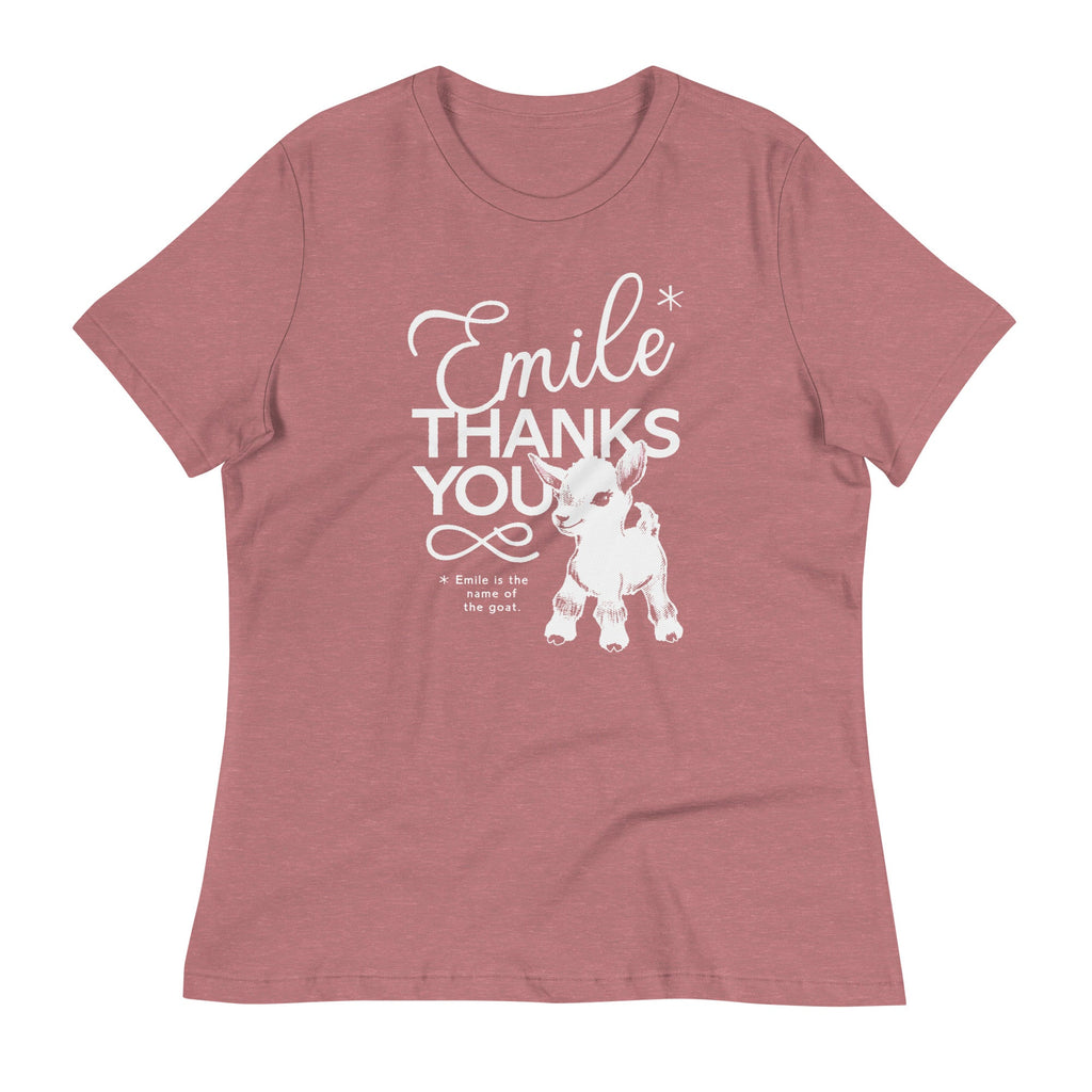 Emile Thanks You Women's Signature Tee product image 6