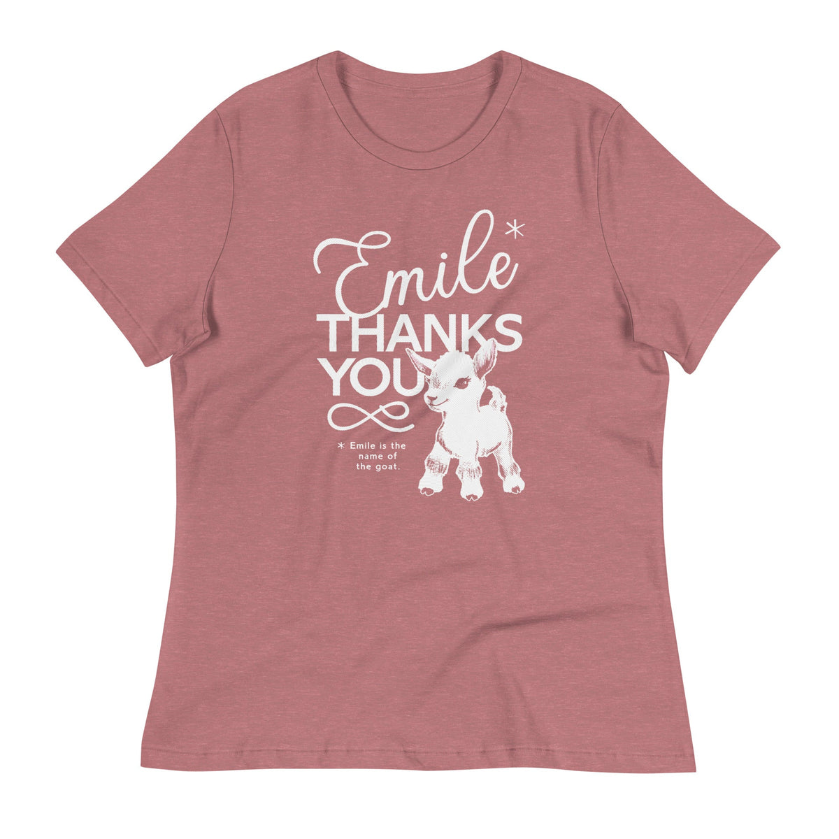 Emile Thanks You Women's Signature Tee product image 6