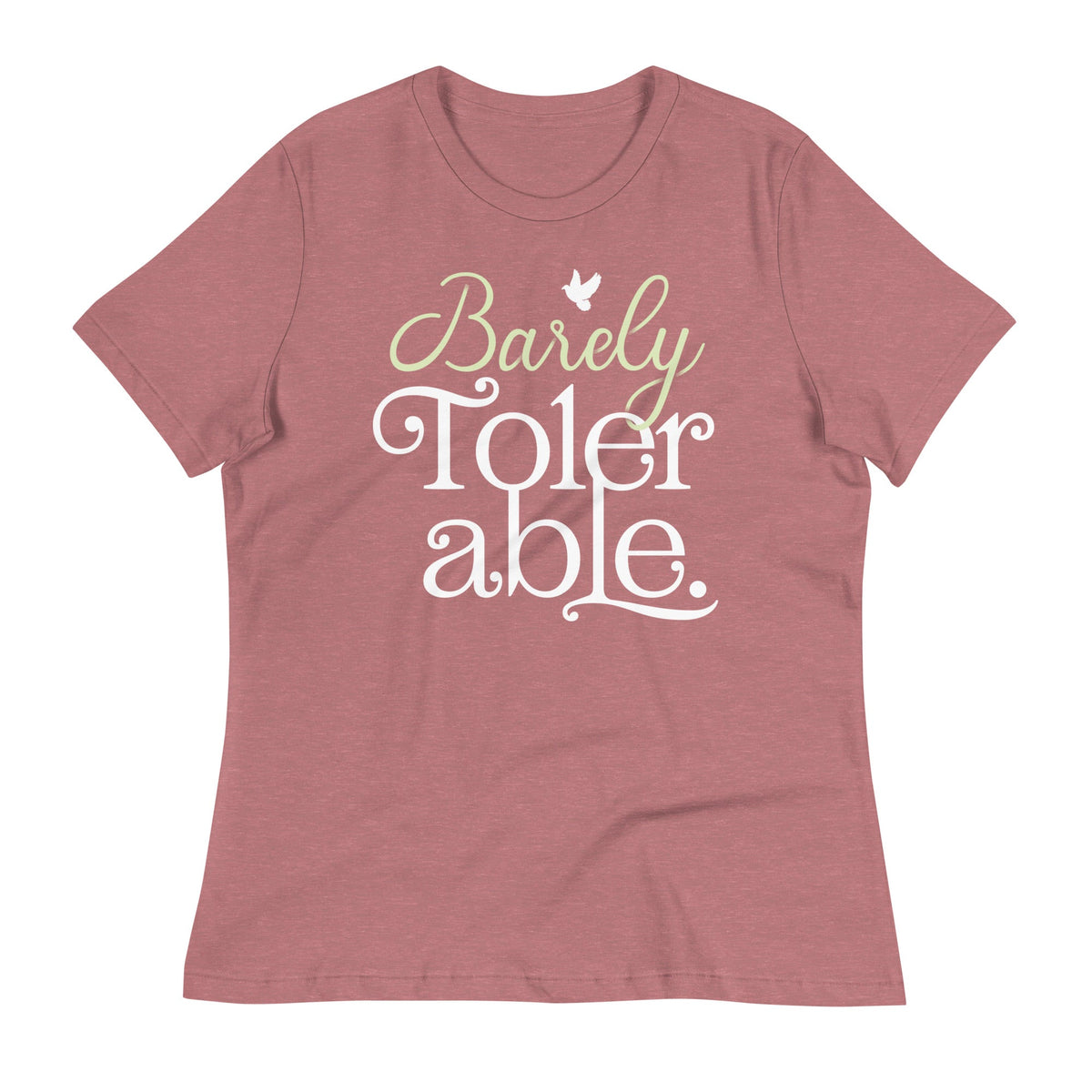 Barely Tolerable Women's Signature Tee product image 4