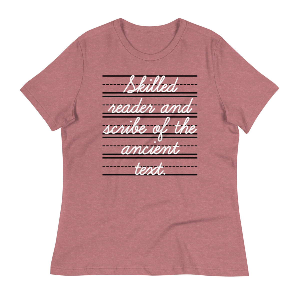 Skilled Reader And Scribe Of The Ancient Text Women's product image 5