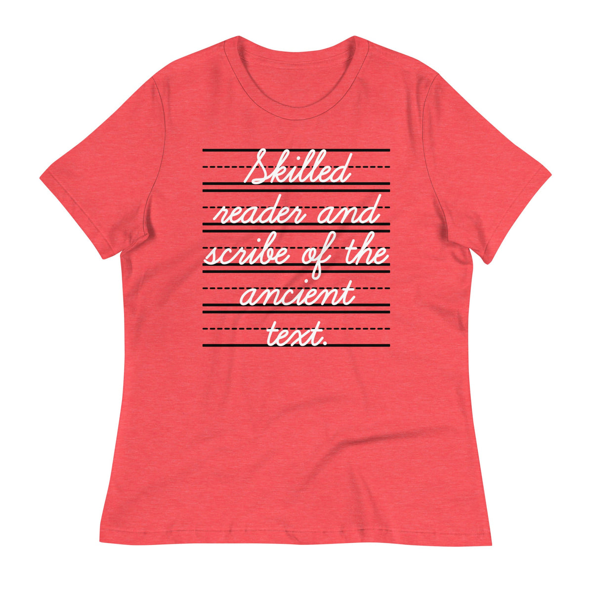 Skilled Reader And Scribe Of The Ancient Text Women's product image 2