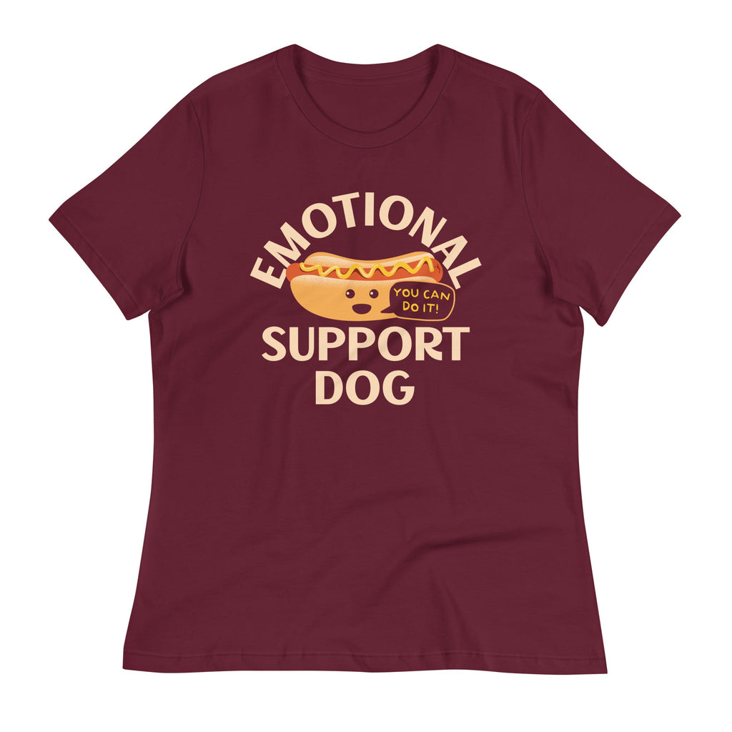 Emotional Support Dog Women's Signature Tee product image 3