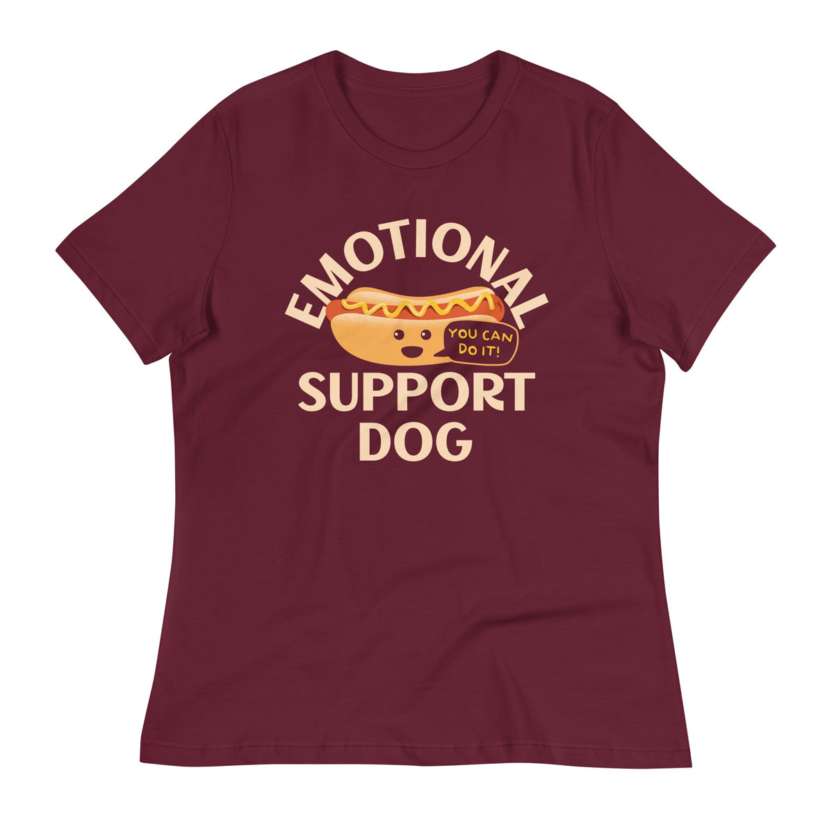 Emotional Support Dog Women's Signature Tee product image 3