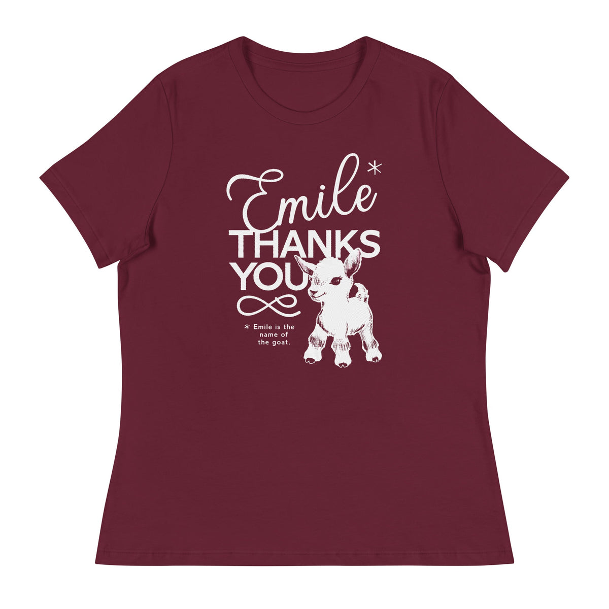 Emile Thanks You Women's Signature Tee product image 8