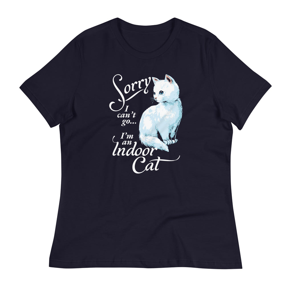 Sorry I Can't Go I'm An Indoor Cat Women's Signature Tee product image 1