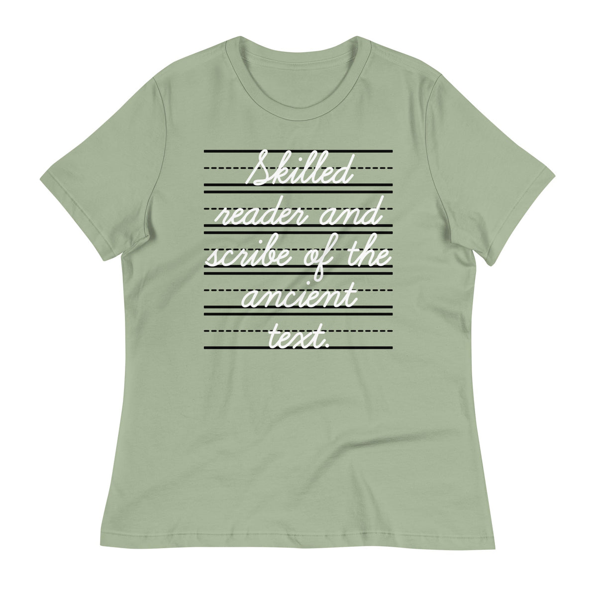 Skilled Reader And Scribe Of The Ancient Text Women's product image 7