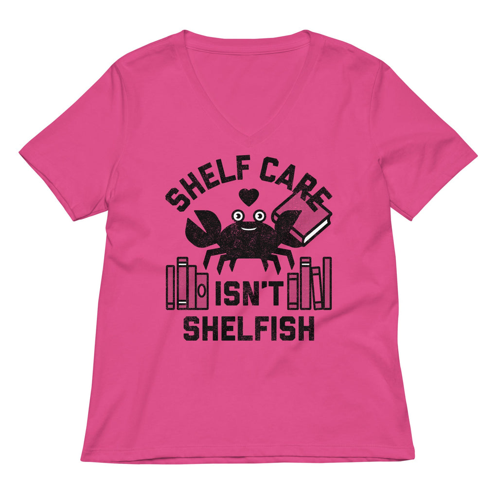 Shelf Care Isn't Shelfish Women's V-Neck Tee product image 2
