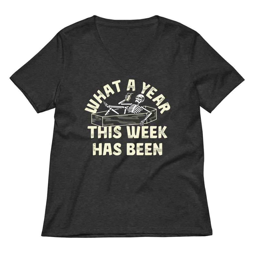 What A Year This Week Has Been Women's V-Neck Tee product image 1