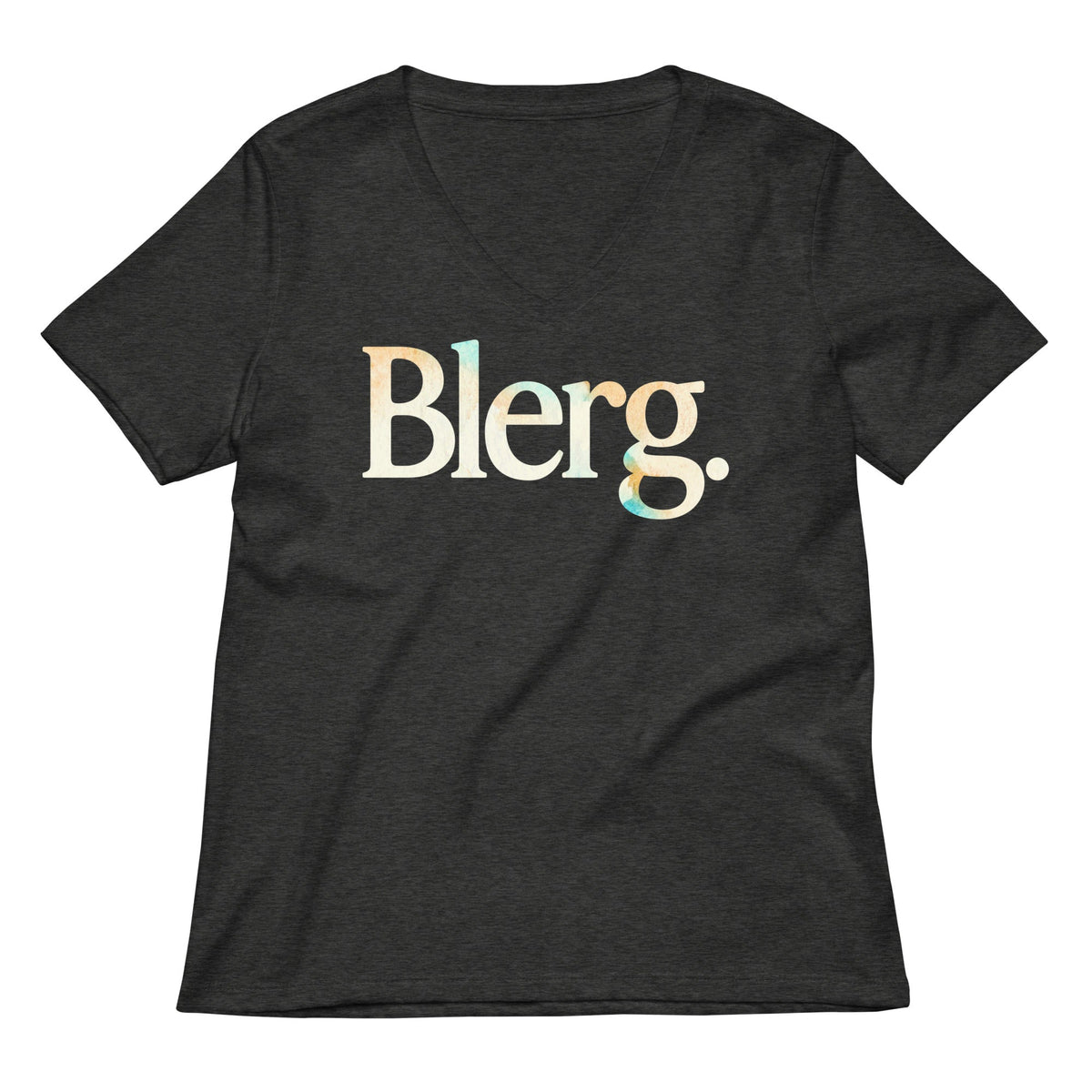 Blerg Women's V-Neck Tee product image 3