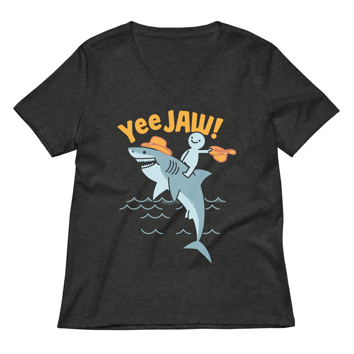 Yee Jaw! Women's V-Neck Tee product image 3
