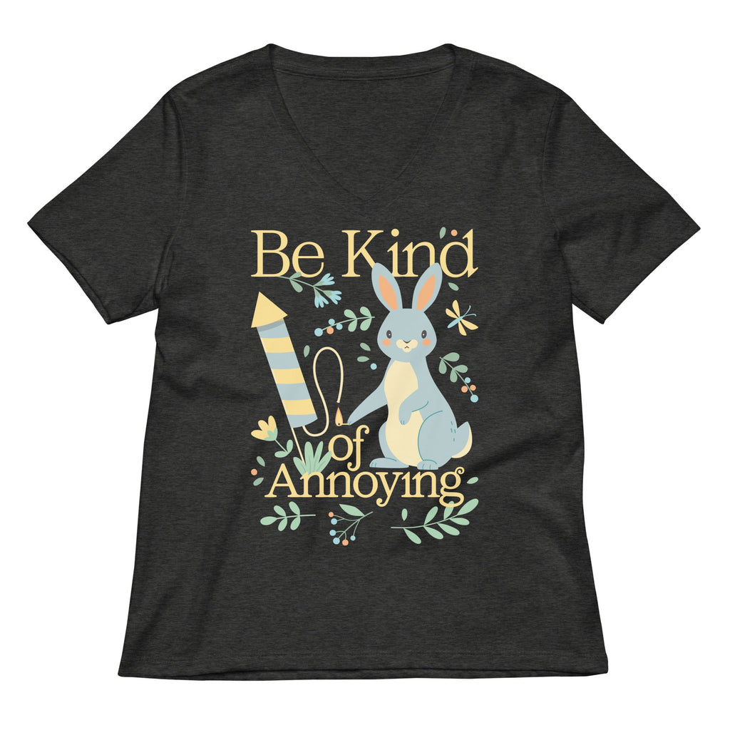 Be Kind Of Annoying Women's V-Neck Tee product image 1