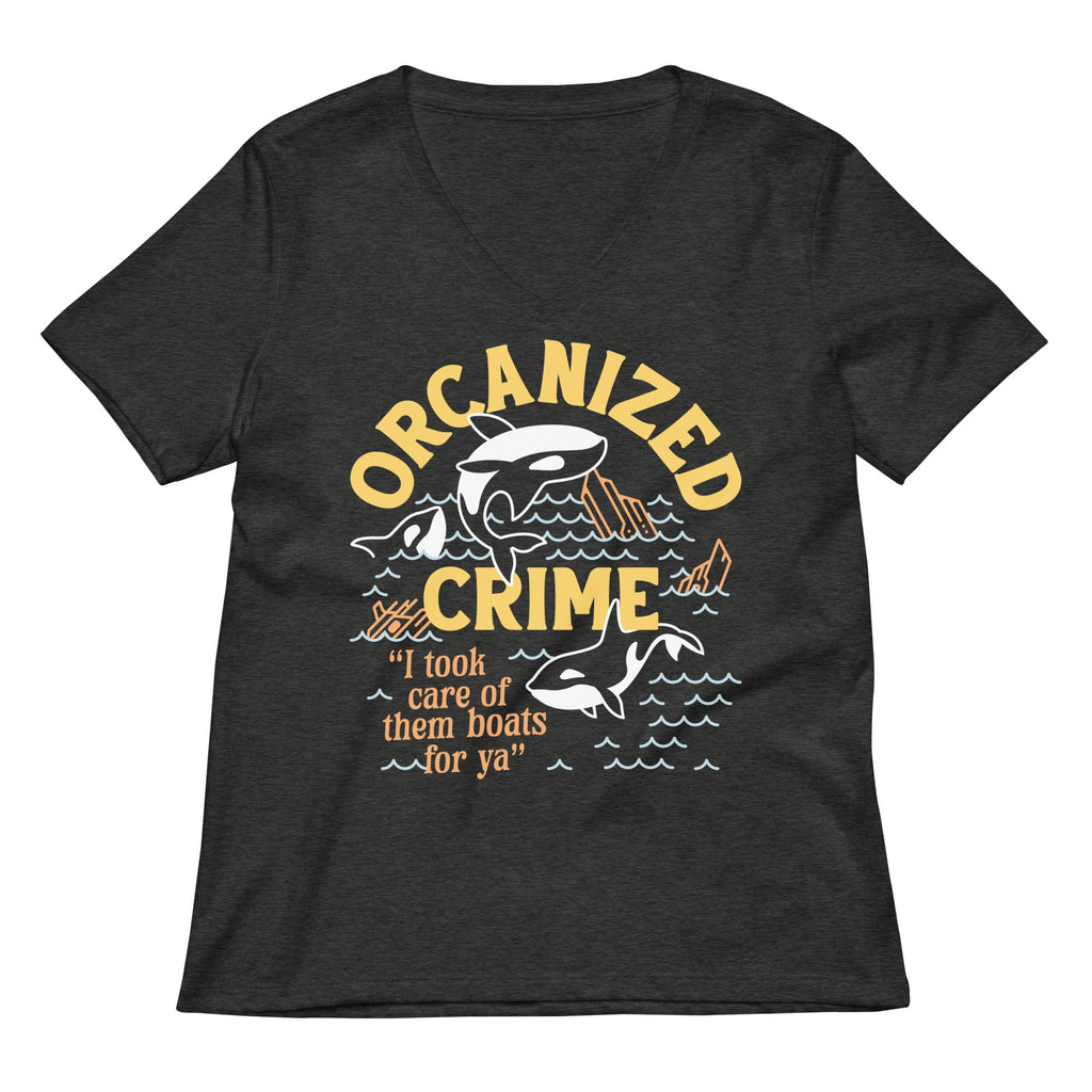 Orcanized Crime Women's V-Neck Tee product image 3