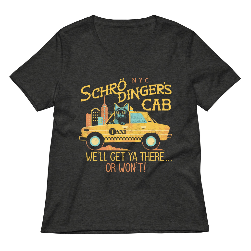 Schrodinger's Cab Women's V-Neck Tee product image 3