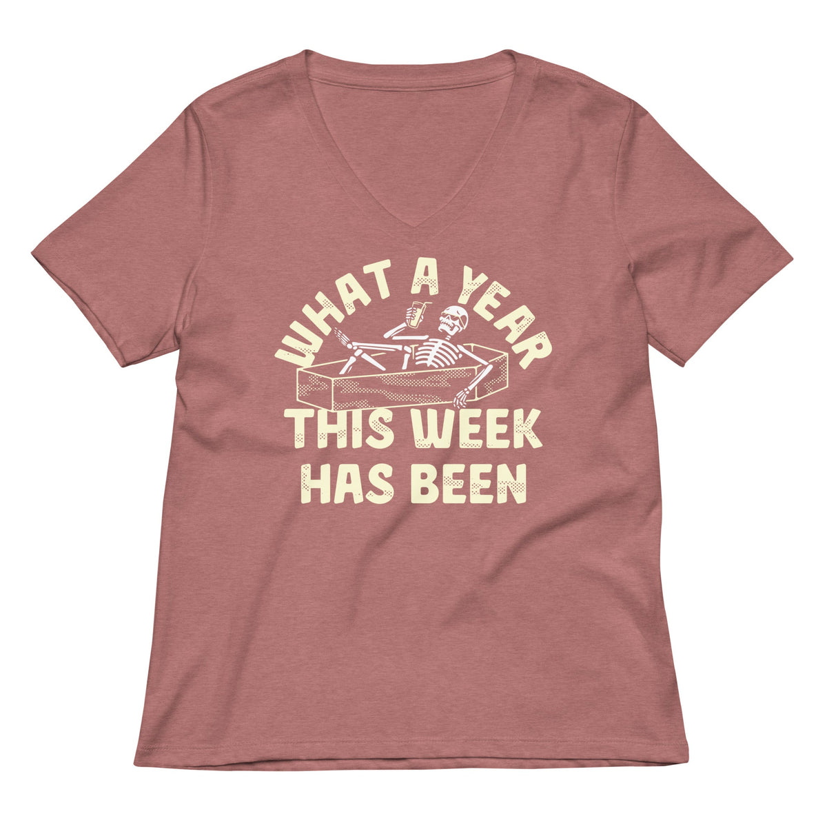 What A Year This Week Has Been Women's V-Neck Tee product image 5