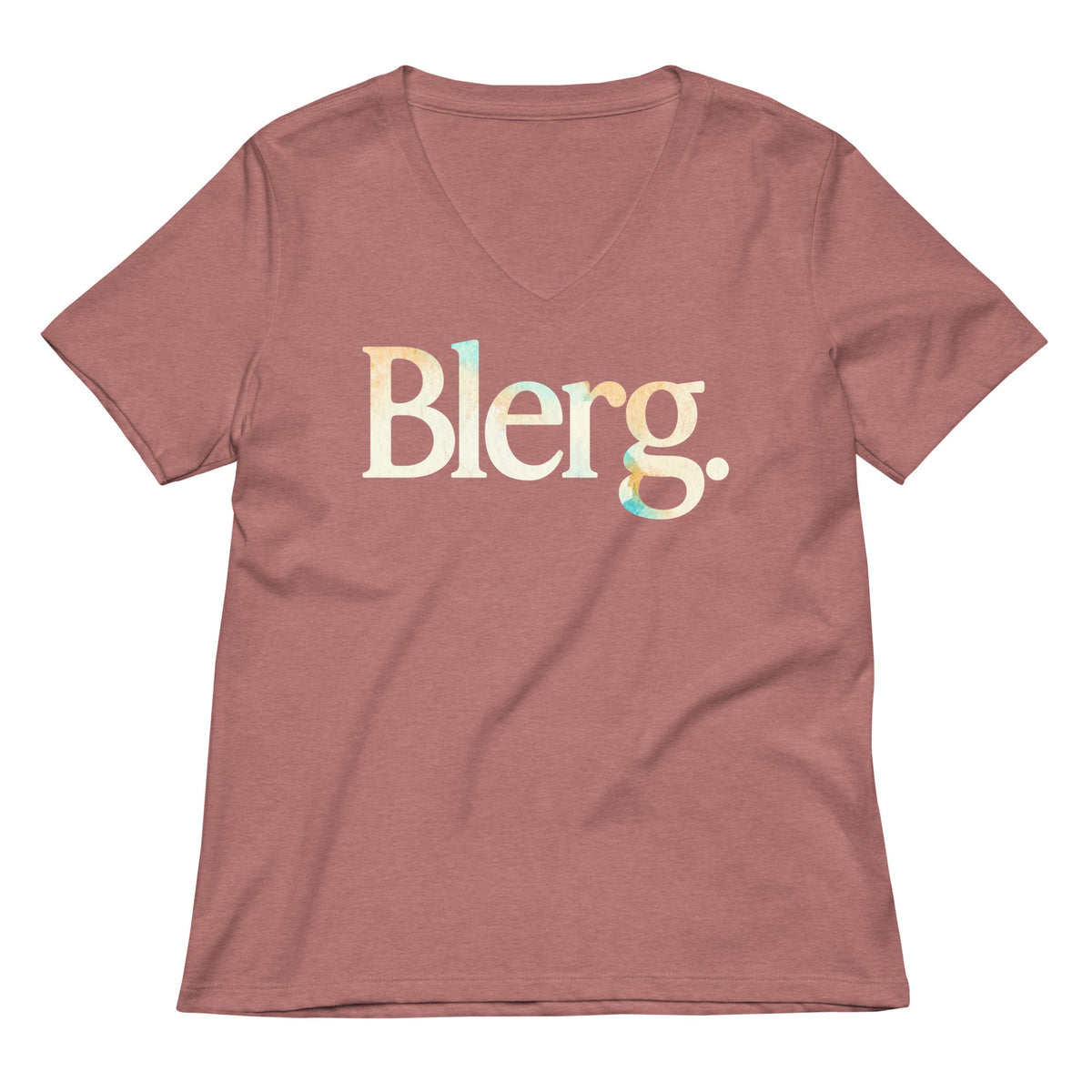 Blerg Women's V-Neck Tee product image 5