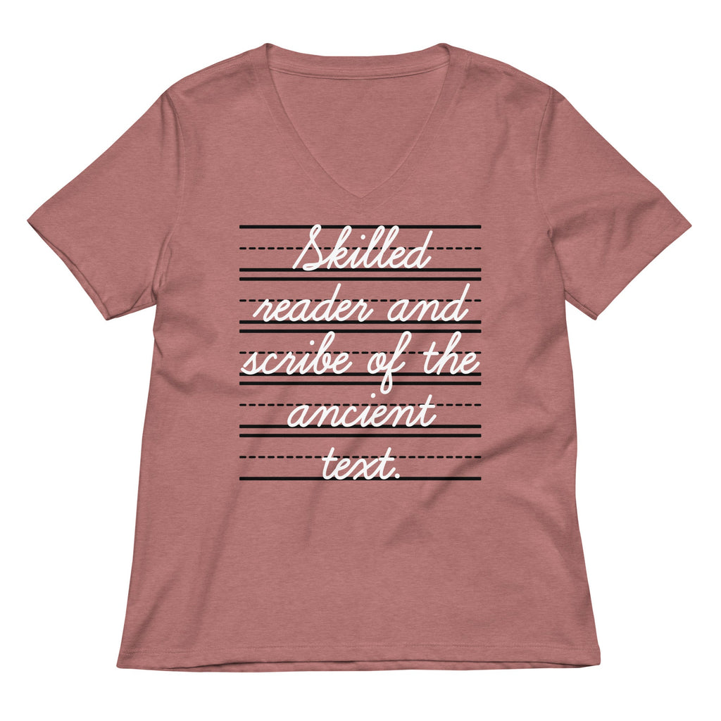 Skilled Reader And Scribe Of The Ancient Text Women's product image 2
