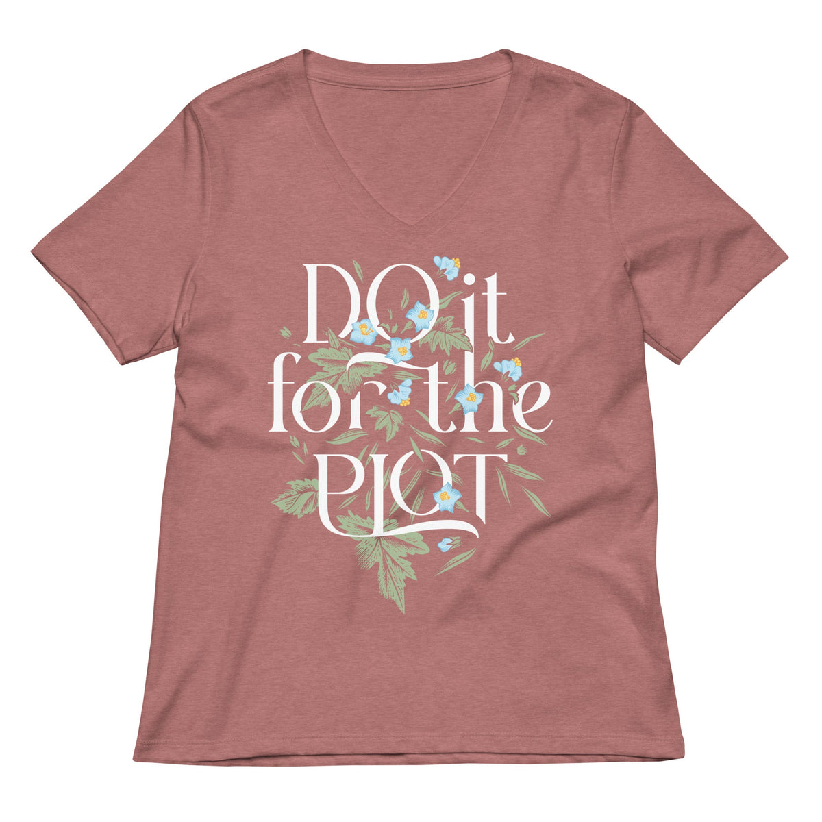 Do It For The Plot Women's V-Neck Tee product image 6