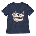 Bird Bones Women's V-Neck Tee product image 1