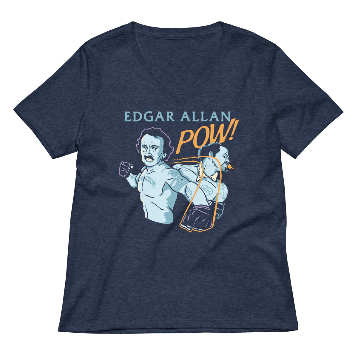 Edgar Allan Pow! Women's V-Neck Tee product image 1