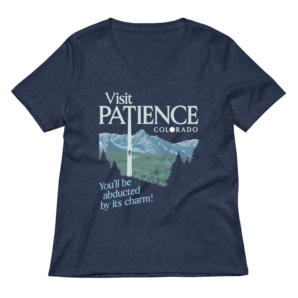 Visit Patience Colorado Women's V-Neck Tee product image 1