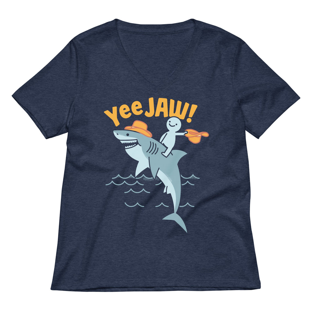 Yee Jaw! Women's V-Neck Tee product image 2