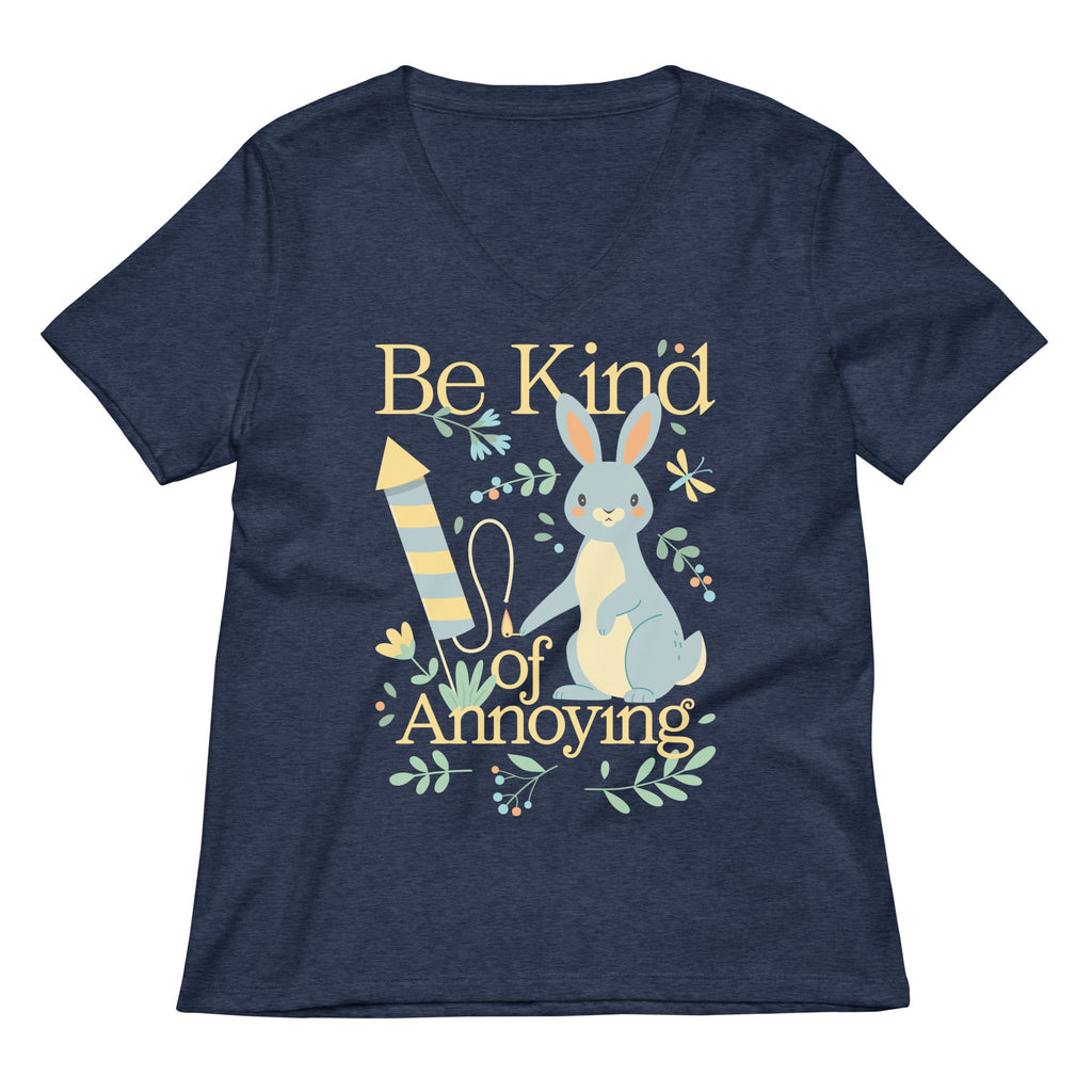 Be Kind Of Annoying Women's V-Neck Tee product image 2