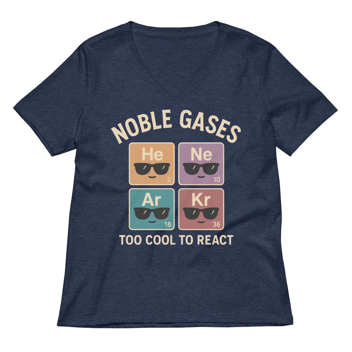 Noble Gases Women's V-Neck Tee product image 3