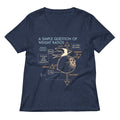A Simple Question Of Weight Ratios Women's V-Neck Tee product image 1