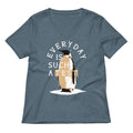 Everyday Is Such A Test Women's V-Neck Tee product image 1