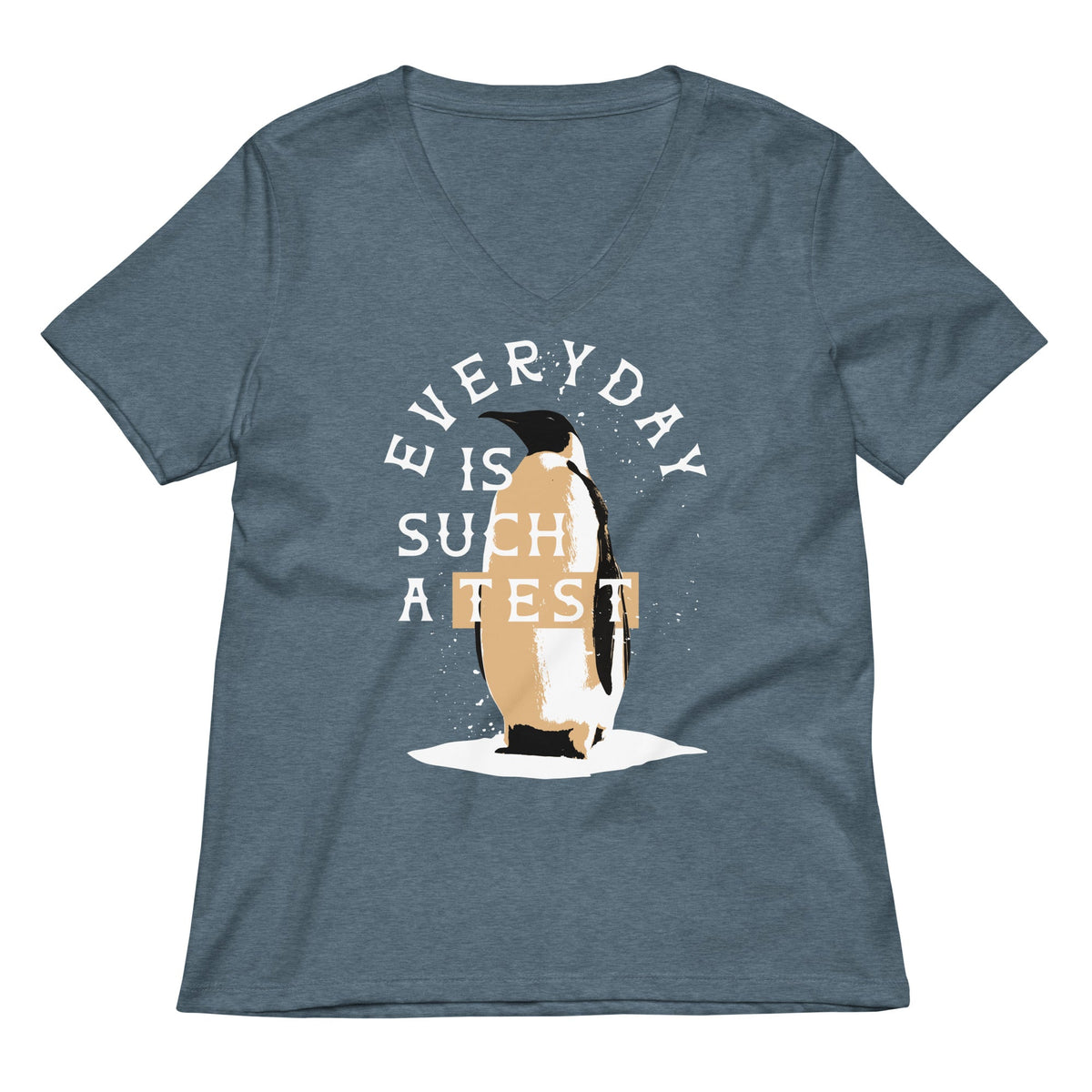 Everyday Is Such A Test Women's V-Neck Tee product image 1