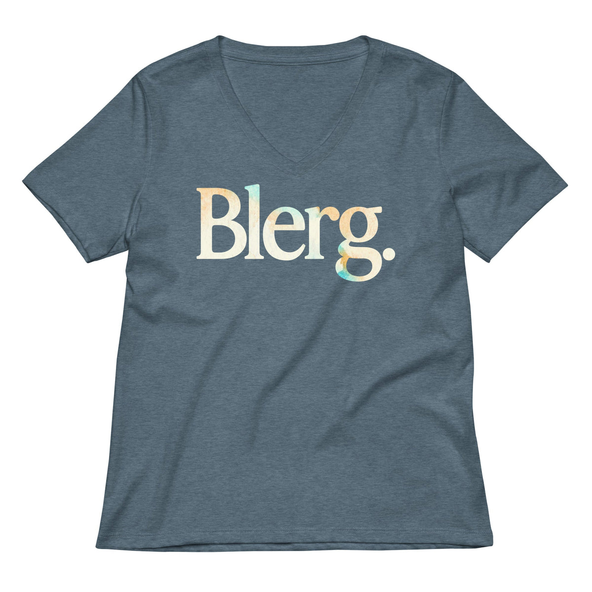 Blerg Women's V-Neck Tee product image 4