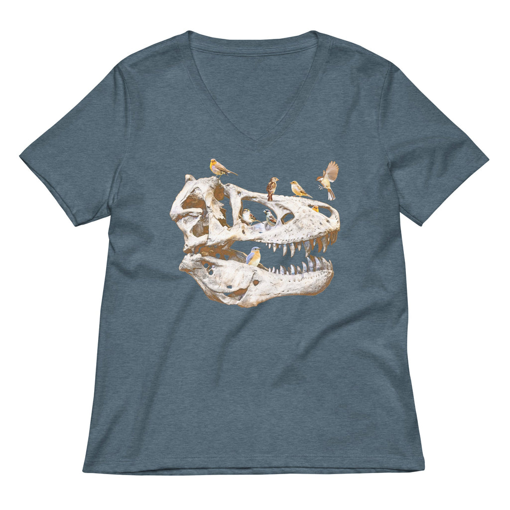 Bird Bones Women's V-Neck Tee product image 4