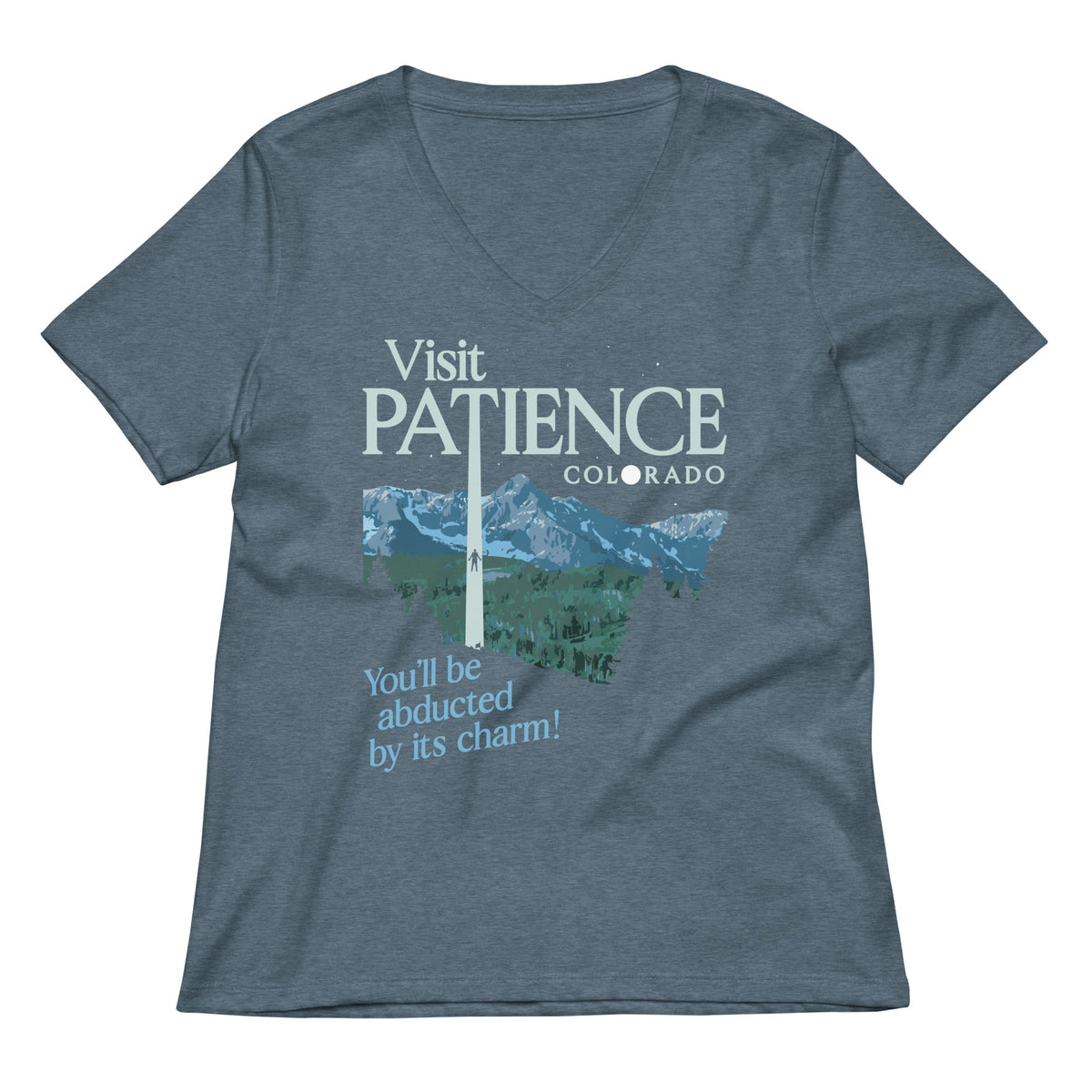 Visit Patience Colorado Women's V-Neck Tee product image 4