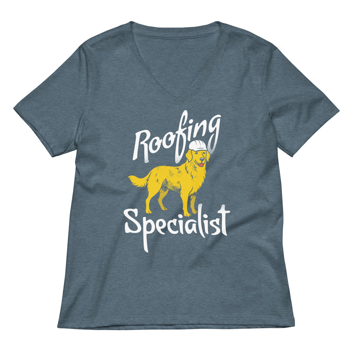 Roofing Specialist Women's V-Neck Tee product image 4