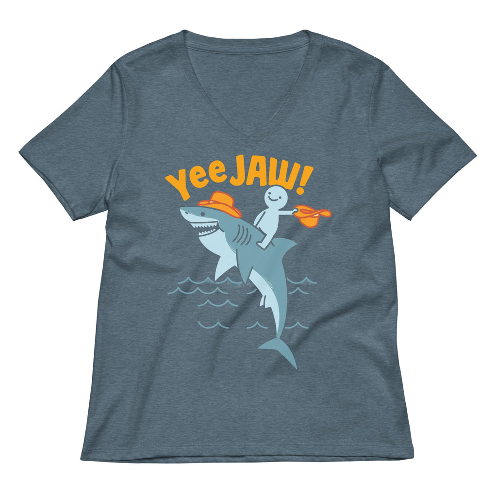 Yee Jaw! Women's V-Neck Tee product image 4
