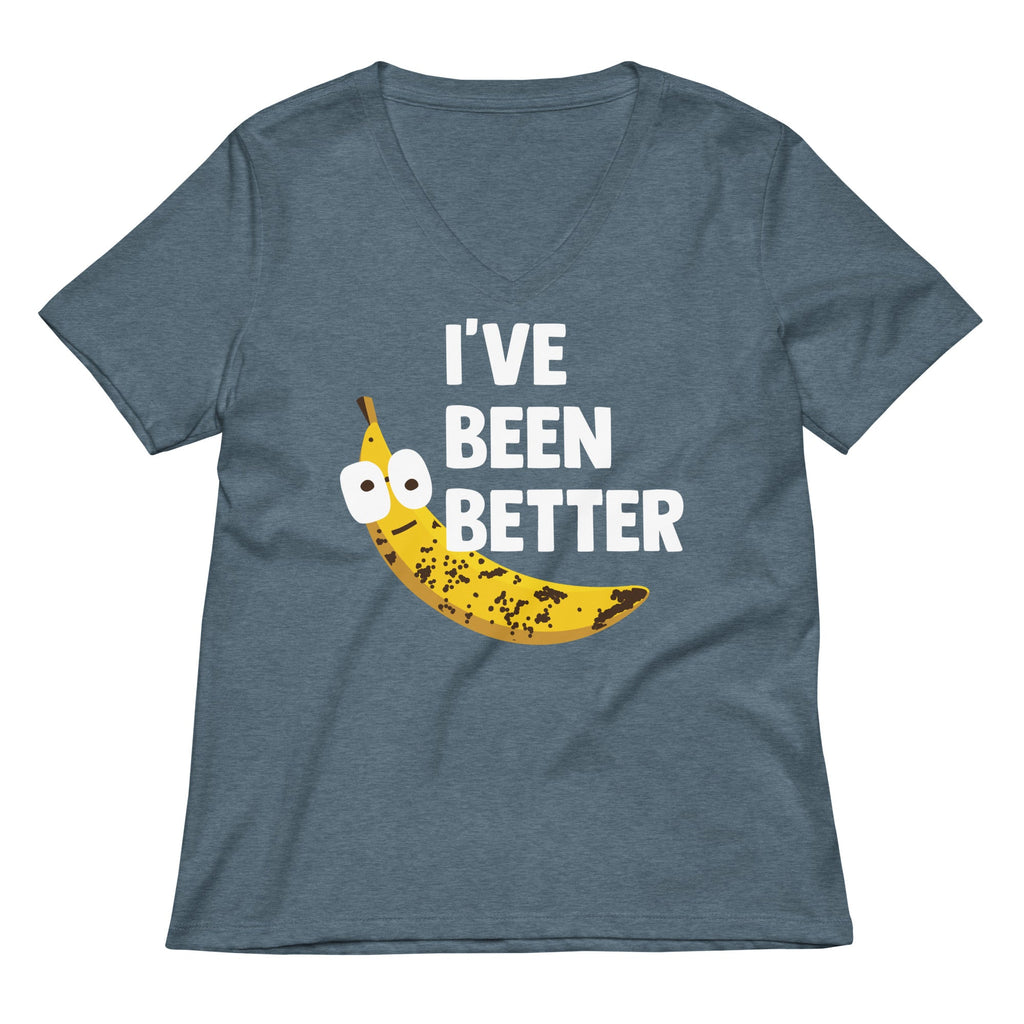 I've Been Better Women's V-Neck Tee product image 1