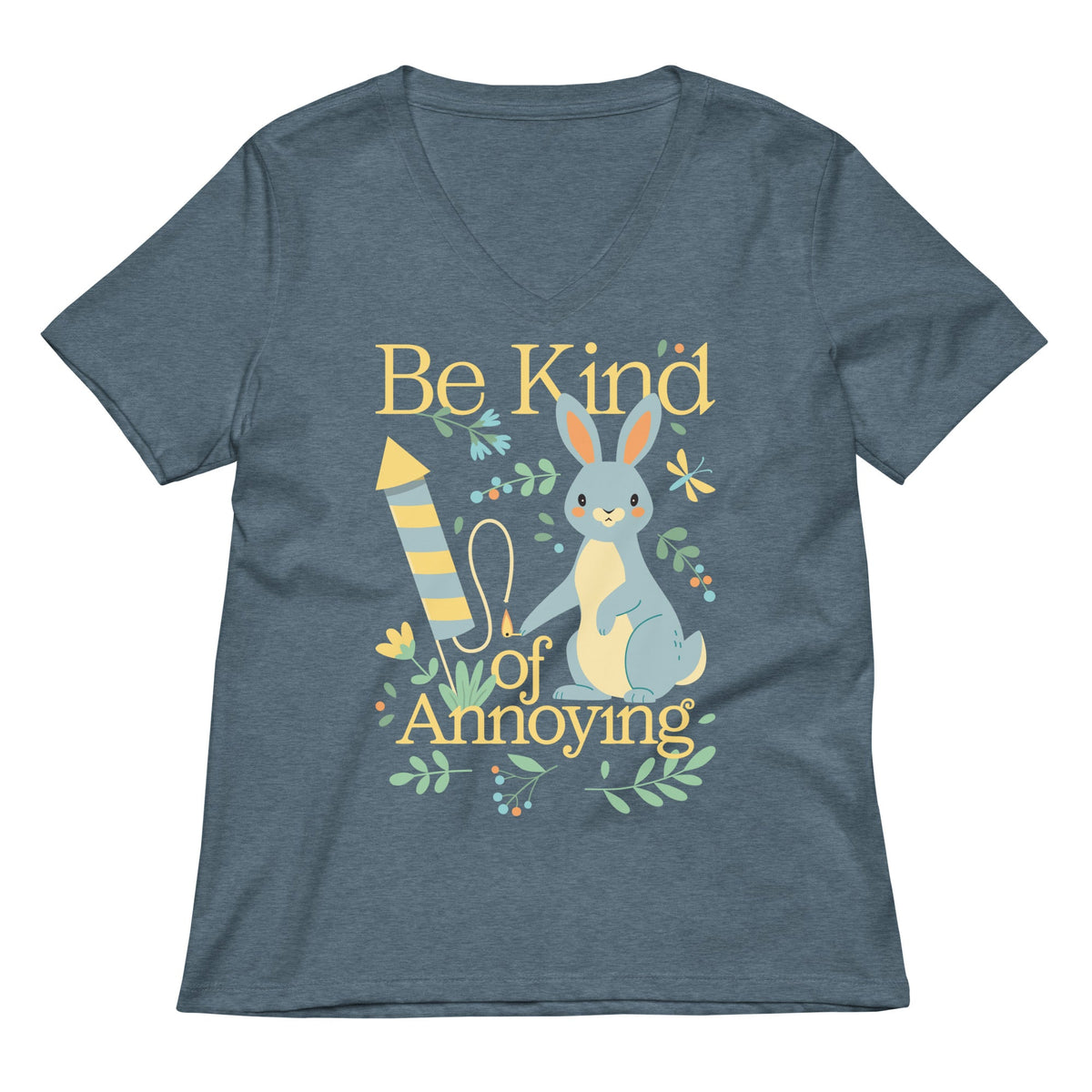 Be Kind Of Annoying Women's V-Neck Tee product image 4