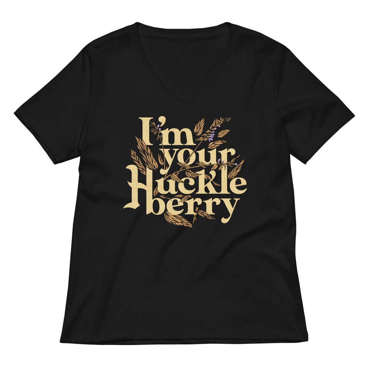 I'm Your Huckleberry Women's V-Neck Tee product image 1