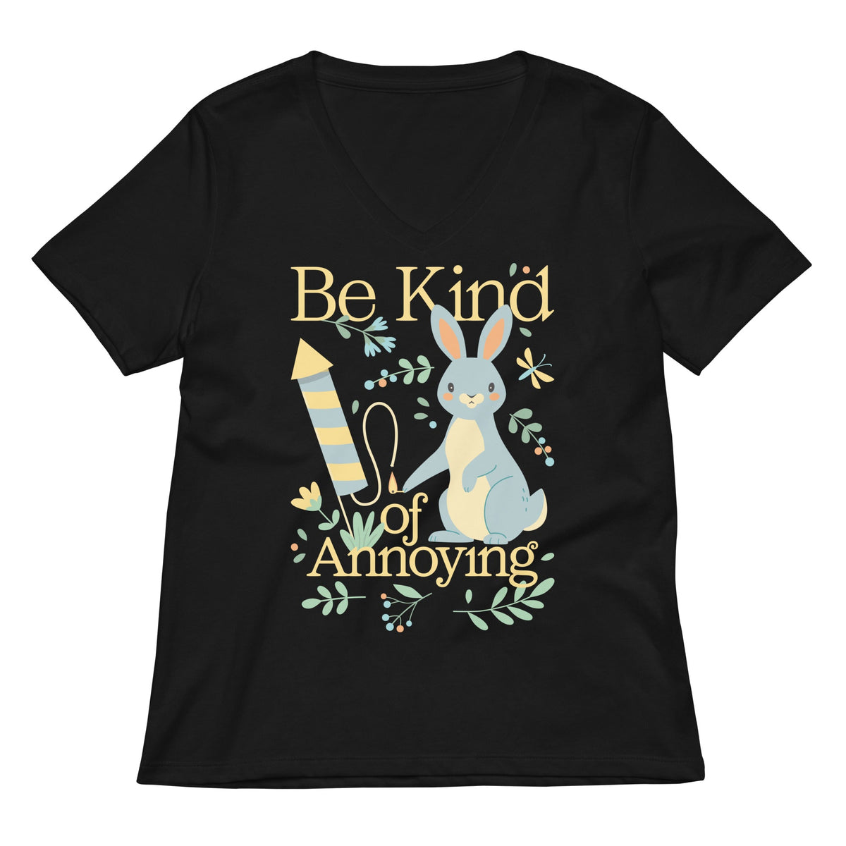 Be Kind Of Annoying Women's V-Neck Tee product image 3
