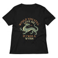 Would You Still Love Me If I Was A Wyrm Women's V-Neck Tee product image 1