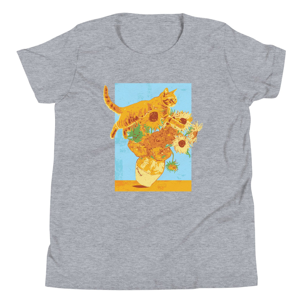 Van Gogh's Cat Kid's Youth Tee product image 6