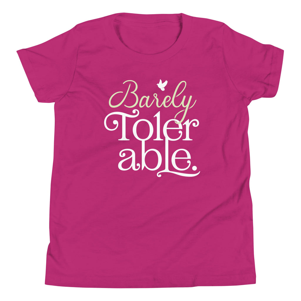 Barely Tolerable Kid's Youth Tee product image 6