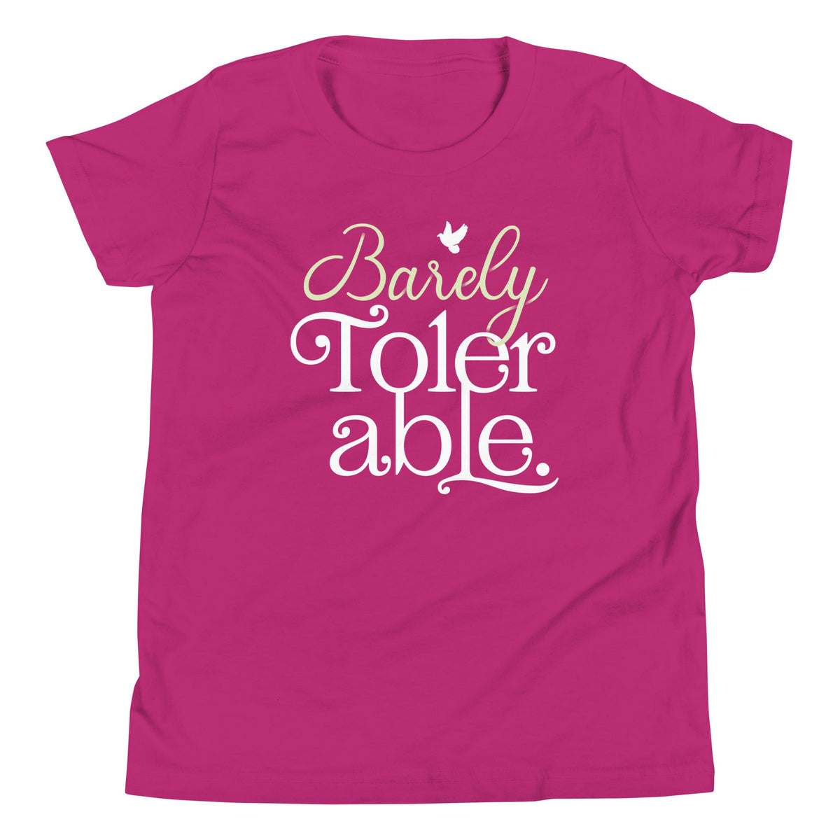 Barely Tolerable Kid's Youth Tee product image 6