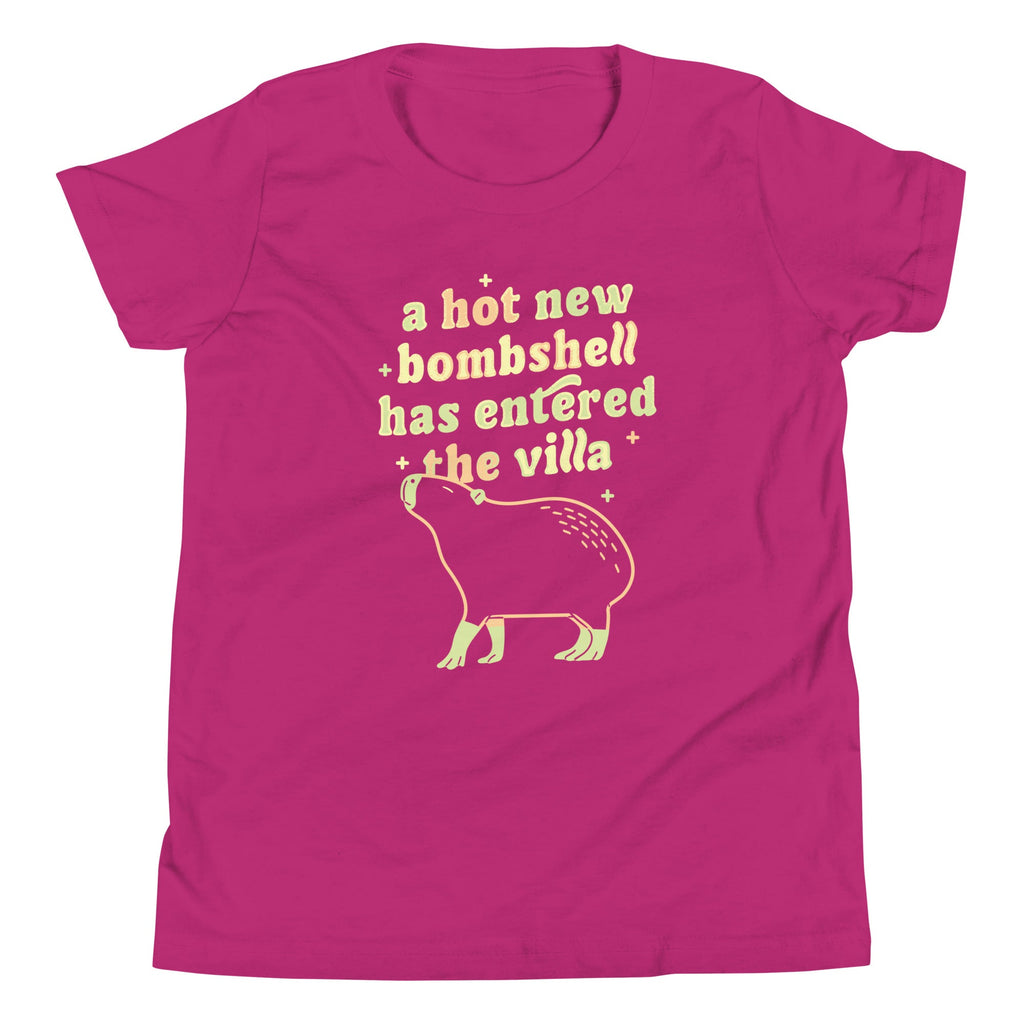 A Hot New Bombshell Has Entered The Villa Kid's Youth Tee product image 4