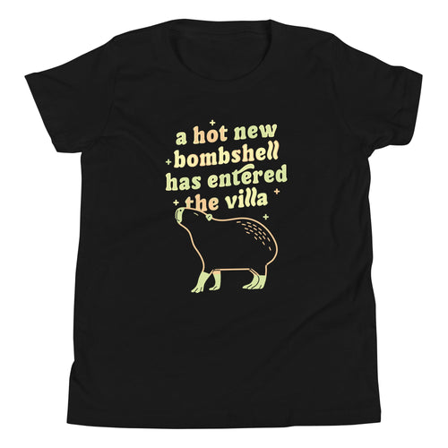 A Hot New Bombshell Has Entered The Villa Kid's Youth Tee product image 2